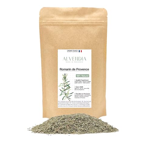 Auténtico Romero de la Provenza - Cultivado y cosechado en el sur de Francia - Paquete de 100 gramos