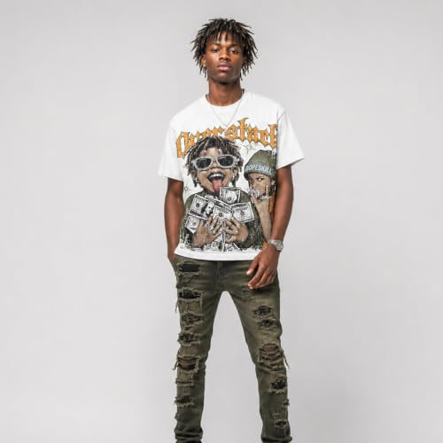 Image of DopeSkill Graphic Tee Streetwear Hypebeast Hip Hop Unisex Premium T-Shirt Sneaker Colour Matching Shirts Gift for Sneakerhead