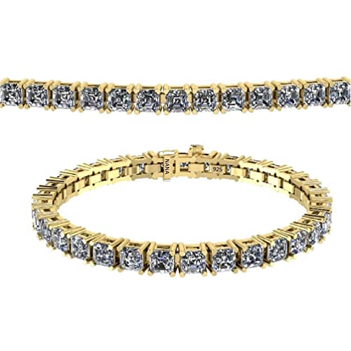 NANA Asscher Cut Tennis Bracelet 7