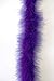 Marabou Feather Boa 2 Yards Long (72") 22 Grams - PURPLE