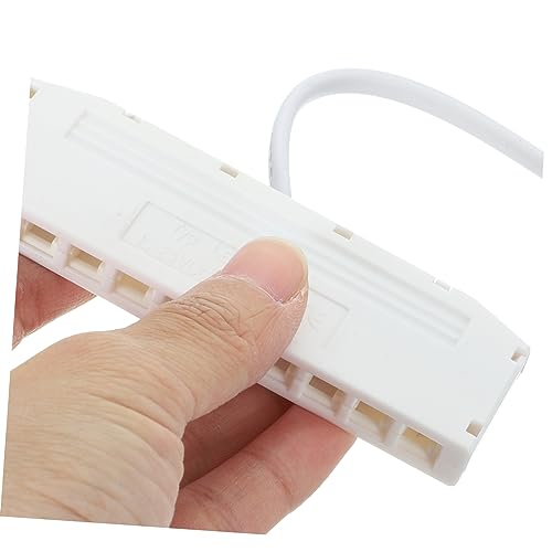 Hemobllo Caixa Divisor De Luz Acessório Plástico Branco Acessórios Eletrônicos