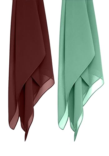 Image of Premium Georgette Hijab for Women, Lightweight and Breathable | 180x70 cm