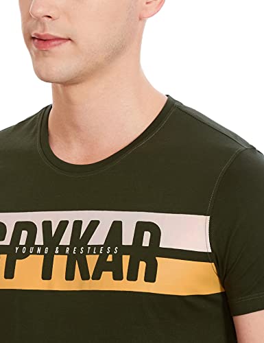 Image of Spykar Men's Slim Fit T-Shirt