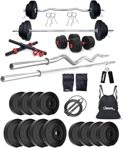 Image of StarX PVC Weigt with 3Ft Curl Rod and 5Ft Straight Rod with Accessory