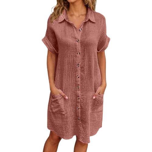 Robe de vacances confortable pour femme, style t-shirt ample pour rester fraîche