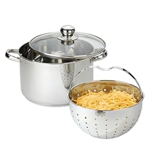 Beyond 12679 Edelstahl Nudeltopf 24 cm