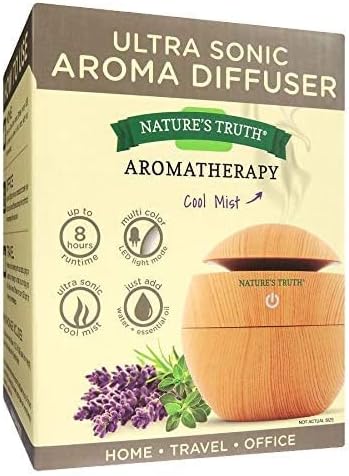 Nature's Truth Aromaterapia Ultra Sonic Aroma Difusor - 1 cada uno, paquete de 3