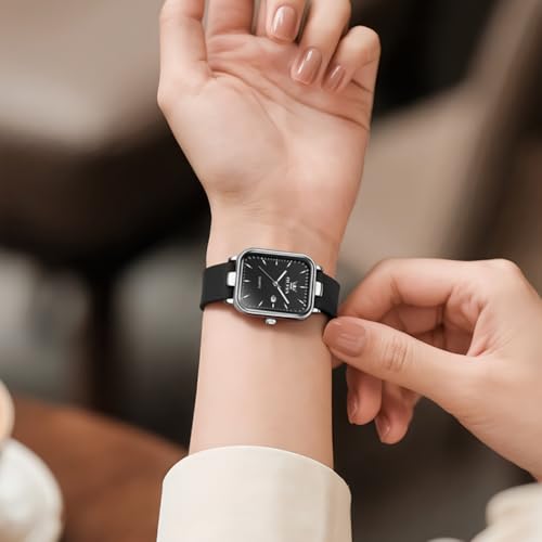 Image of OLEVS Watch for Women Analog Quartz Original Womens Watch Fashion Ultra Thin Minimalist Silicone Strap Waterproof Slim Watches for Ladies