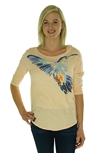 Lucky Brand Women's Artistic Bird Tee