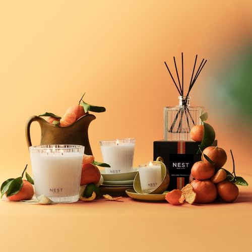 Image of NEST New York Reed Diffuser Liquid Refill, Sicilian Tangerine - 5.9 fl oz - Fragrance for Up to 90 Days - Flame Free