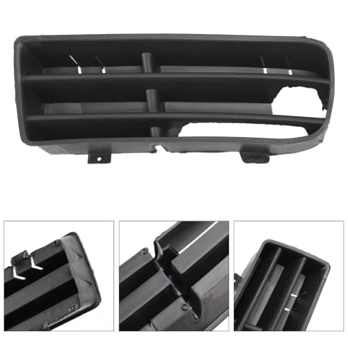 Rejilla inferior de luz antiniebla para VW Golf con marco derecho protector 3