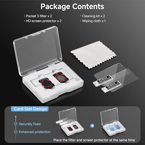 Osmo Pocket 3 ND+CPL Filters Set, Ultra-Thin for DJI Pocket 4/Pocket 3 - image 2