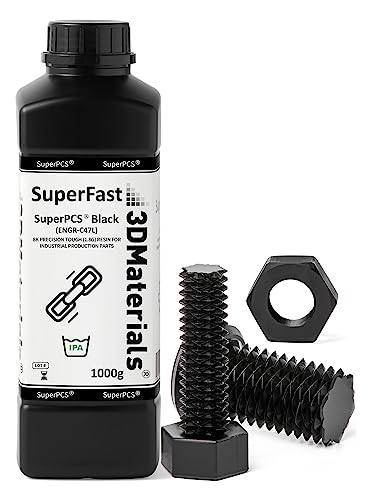 SuperPCS 3D Resin Black 1.8GPa, 50um, 1.5s, Korea, 1000g