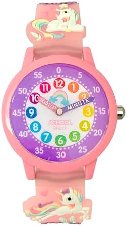Kitty, Unicorn or Butterfly Analog Color Watch - Kids 3D Band Fir...