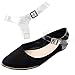 Reutilizable Correas ShooStraps desmontables cinturones Zapato Poseedor para zapatos, tacones altos &...