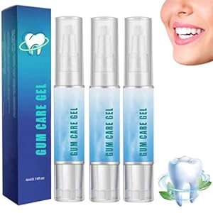 Taileden Gum Gel, Taileden Gum Therapy Gel, Taileden Gum Care Gel, Teeth Whitening Gum Instant Soothing Gel, Dentizen Gum Therapy Gel, Teeth Whitening Essence Pen (3pcs)