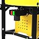 Güde Zwangsmischer GZM 120 (230 V, 2000 W, 72 cm Trommel-Ø, 120 Liter Trommelvolumen, Mischwerkumdrehung 32 U/min., Sackaufreißer am Schutzgitter, klappbare Eimer-Vorrichtung, Motorschutzabdeckung)