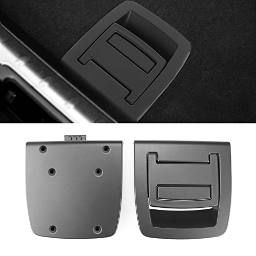 Jaronx Compatible with BMW Trunk Mat Carpet Handle for 5'E60/F07/F11 2003-2016, X5 E70/F15 2006-2018, X6 E71/F16 2007-2019, Rear Trunk Mat Floor Carpet Handle Repalcement (Without Locking Function)