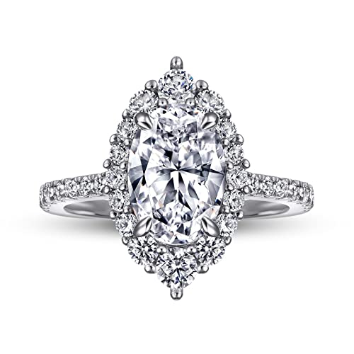 Bague argent véritable marquise au pavé scintillant d'exception