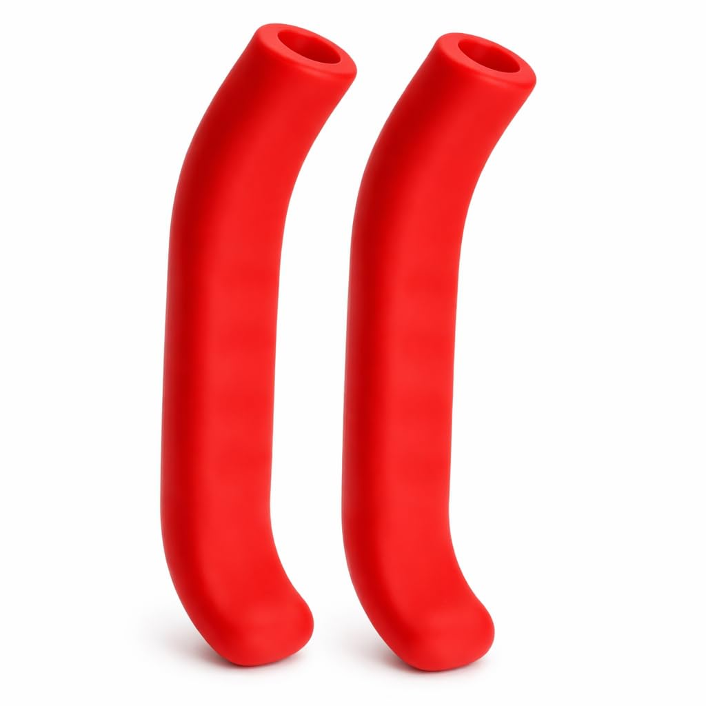 5 Color Silicone Mountain/Road Handle Protector Brake Lever Cover Cycling Accessory (Red)