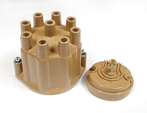 Accel 8120Acc Distributor Cap & Rotor Kit - Female Socket Style - Tan #TOP24