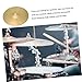 Vaguelly Jazz Drum Cymbal Replacement Brass Percussion Accessory Noise Reduction
