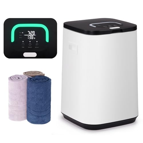 Winado Towel Warmer Bucket Style, Large Towel Heater with Adjustable Timer, 24H Delayed Appointment,...