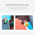 Samsung Galaxy Z Flip 7 FE, Flip 6 Silicone Phone Case, Protective Cover with Built-in Ring, Nonslip Grip, Slim, Soft, Comfortable Design, US Version, Yellow - Image 4