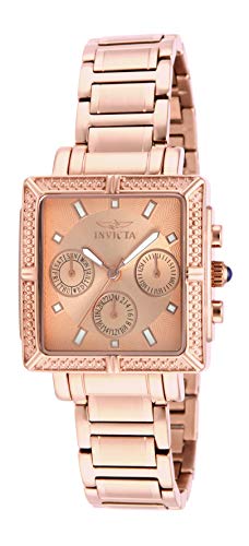 Invicta 14872 �E�B�����Y ���C���h�t�����[ ���[�Y�S�[���h�_�C�A�� ���[�Y�S�[���h�X�`�[���u���X���b�g�E�H�b�`
