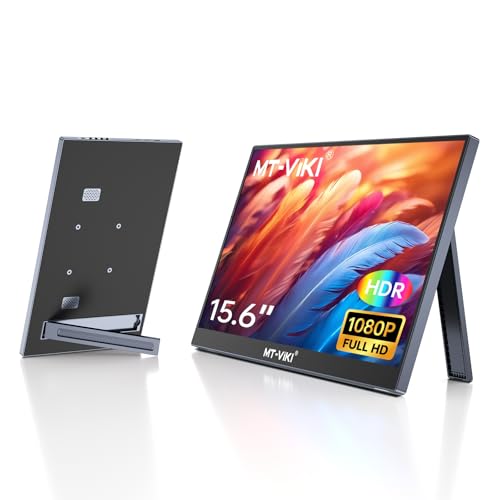 Image of MT-VIKI Laptop Screen Extender, 14'' FHD 1080P USB-C Portable Monitor