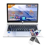 ノートパソコン office搭載 windows11 タッチパネル対応 360度画面回転によりCeleron N4020 最大2.8GHz/6G/SSD 256G/Windows11/Webカメラ/5G WiFi/Bluetooth/11.6インチ DobiosノートPC Office 2019搭載