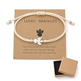 ARYIMYDP 1 Pieza Pulsera Ángel de la Guarda para Niña, Regalo Comunión, Bautizo, Cumpleaños, Pulsera Acero Inoxidable con Colgante Ángel Ajustable, Tarjeta y Caja de Regalo Incluidas