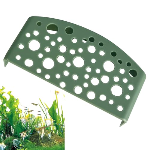 エビ繁殖プロテクター、水族館のエビ繁殖洞窟の皮、エビの繁殖洞窟トンネル、タンク用の ABS エビの隠れ家、屋内水槽の池のエビ水槽用の隠れエビプロテクター装飾。