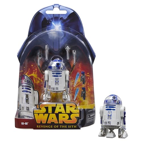 Star Wars The Black Series R2-D2, Revenge of the Sith 20th Anniversary Collectible 15-cm Action Figure, Blue, 15 centimetri - Image 2