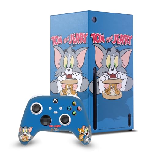 Skin Xbox Series X Tom and Jerry Autocollant Manette Console Jeu