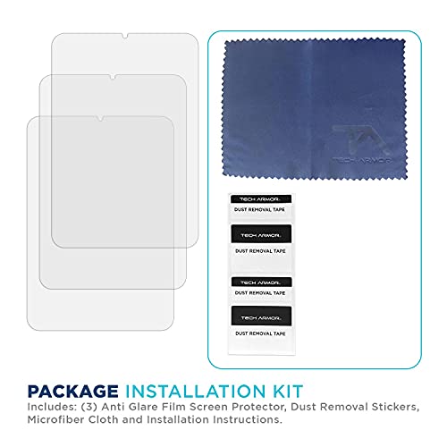 Tech Armor Matte Anti-Glare Film Screen Protector Designed For Apple New Ipad Mini 6 (8.3 Inch) 3 Pack 2021 #TOP6