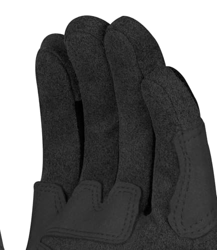 Image of Rynox Urban Pro 2 Gloves - Cuff Length Motorcycle Riding Gloves | Impact Protection | Scaphoid Protection | Abrasion Resistance - All Black, Small