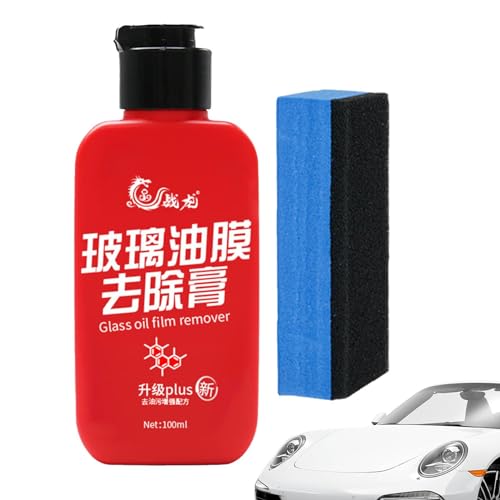 Removedor de película de óleo de carro | Removedor multifuncional de manchas de água,de óleo para ja