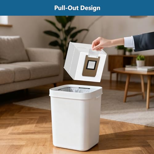 Image of WAIKAS 20 Pack E25 E28 Vacuum Bags for Eufy E28 Omni, E25 Omni, and E20 Robot Vacuum Cleaners- Large Capacity Replacement Accessories