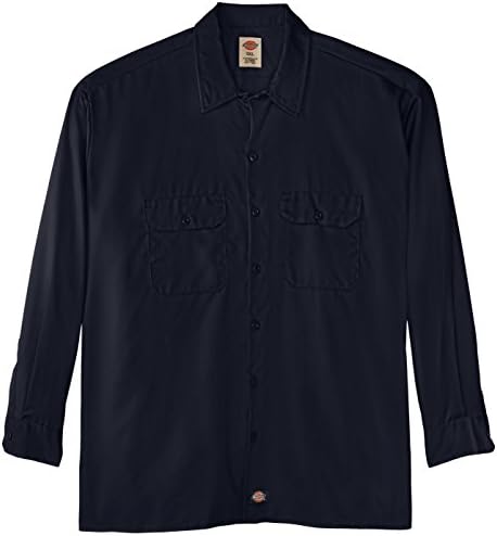 Dickies mens Long Sleeve Flex Twill 