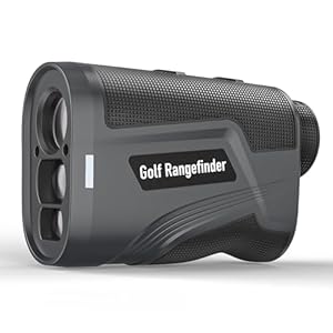 Range Finder Golf, Hunting Range Finder, Golf Rangefinder with Slope, 766/1100Yards, Rechargeable Laser Range Finders Magnetic, Distance/Flag/Scan/Speed/Angle Modes, Waterproof for Golfing, Hunter