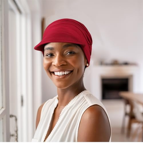 4 Pcs Gorra de Béisbol Suave de Bambú para Mujeres miniatura 4