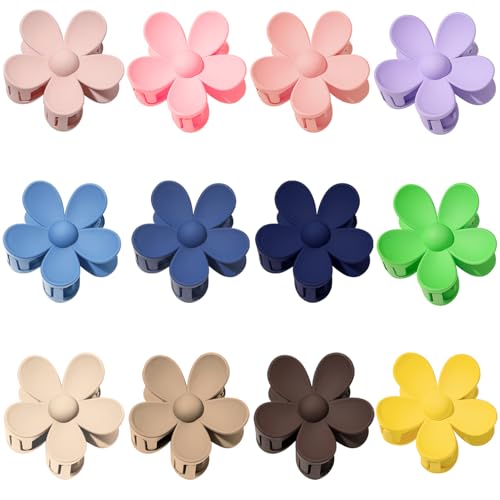 Pinces à cheveux en fleur pour cheveux épais qui glissent : maintien mat et sûr
