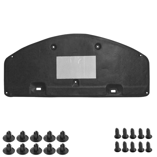 Coussinets d'isolation acoustique Camry capot avant noir - 2