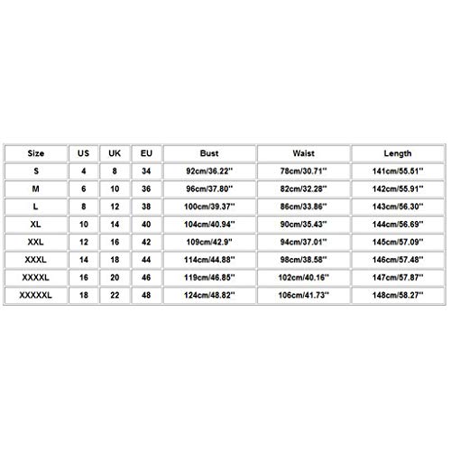 Briskorry Abito da donna, taglie forti, medievali