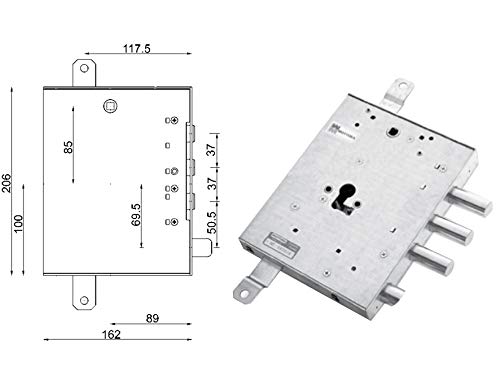 Mottura 73164 - Cerradura