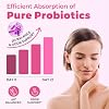 Probiotics for Women,Vaginal Probiotics Gummies for Digestive Health Feminine PH Balance,Gut Health Supplements with Slippery Elm & Prebiotics-60 Count