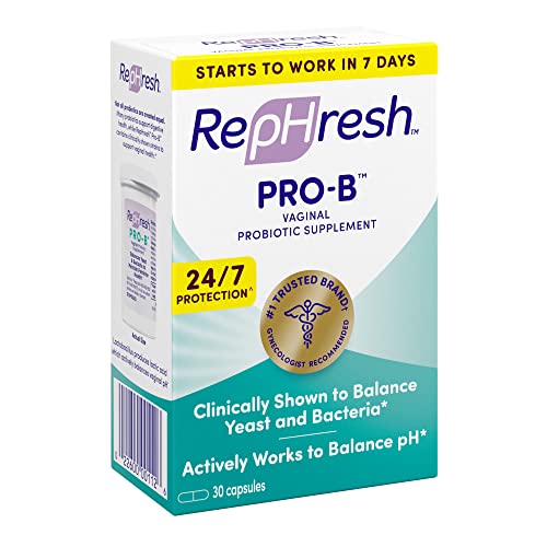 RepHresh Pro-B Probiotic Supplement for Women, 30 Oral Capsules