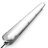 DK Multitec - Regleta Pantalla Estanca Slim 1200mm CCT IP65 40Watt Iluminación de seguridad Talleres Garages Cocinas Trasteros Aparcamiento lampara Fabricas