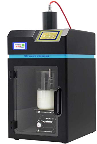 Cgoldenwall 2 In 1 Ultrasonic Homogenizer Sonicator Processor Lab Cell Disruptor Mixer Analysis Of Ultrasonic Processor Ce 100-240V 24Khz Integrated (2000W，100Ml～3000Ml) #TOP17
